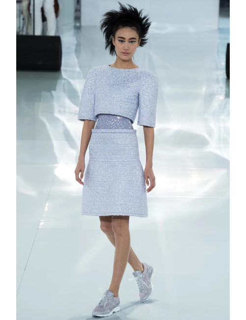 Tailleur jupe top CHANEL Haute Couture