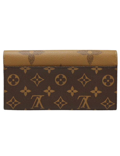 LOUIS VUITTON Sarah wallet Reverse Monogram