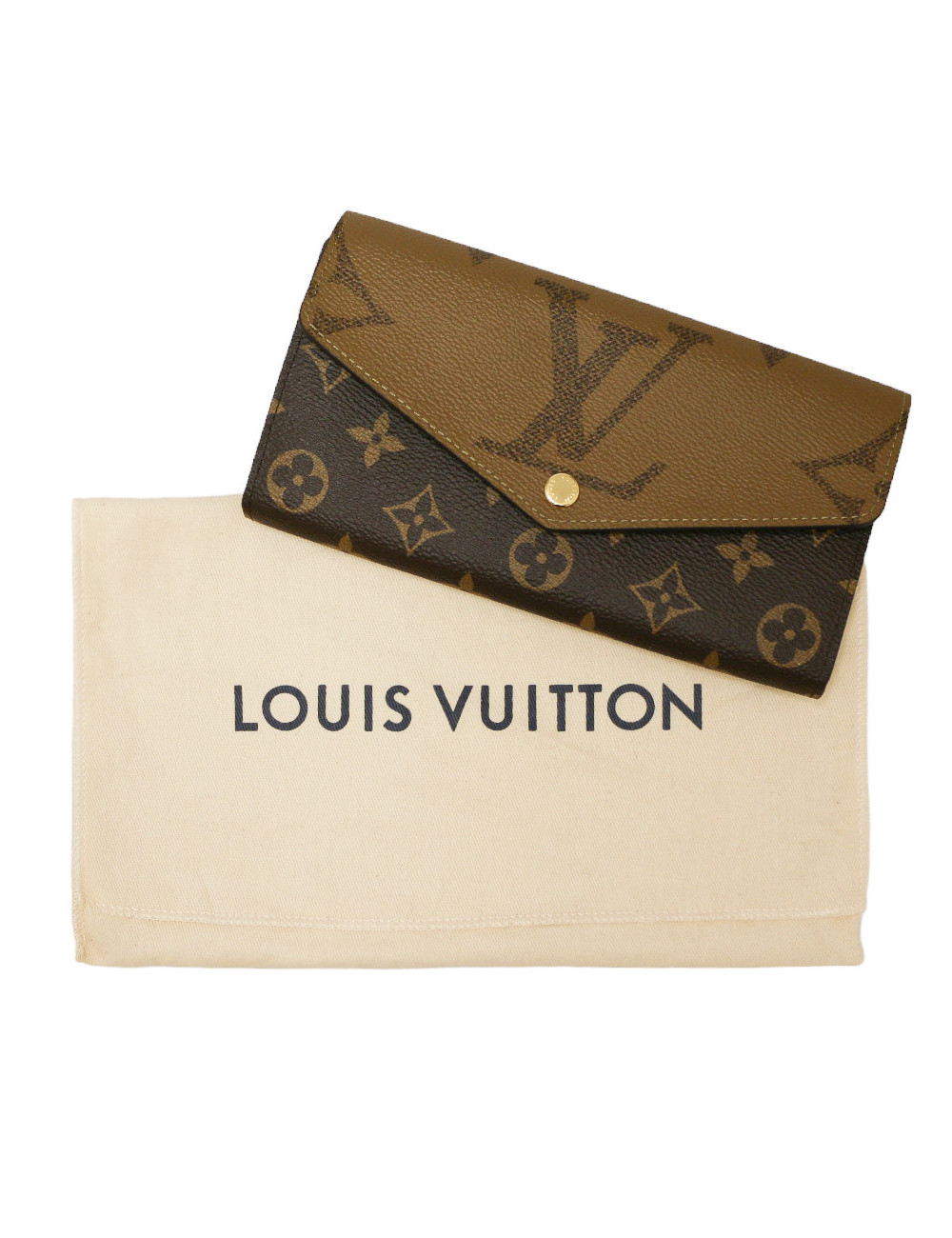 LOUIS VUITTON Sarah wallet Reverse Monogram