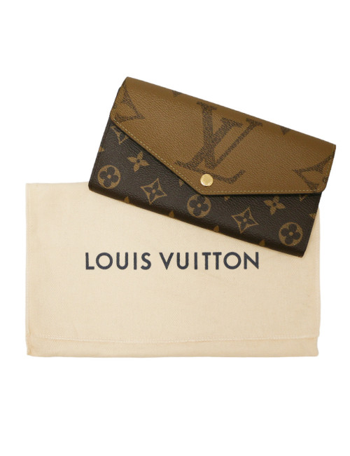 LOUIS VUITTON Sarah wallet Reverse Monogram