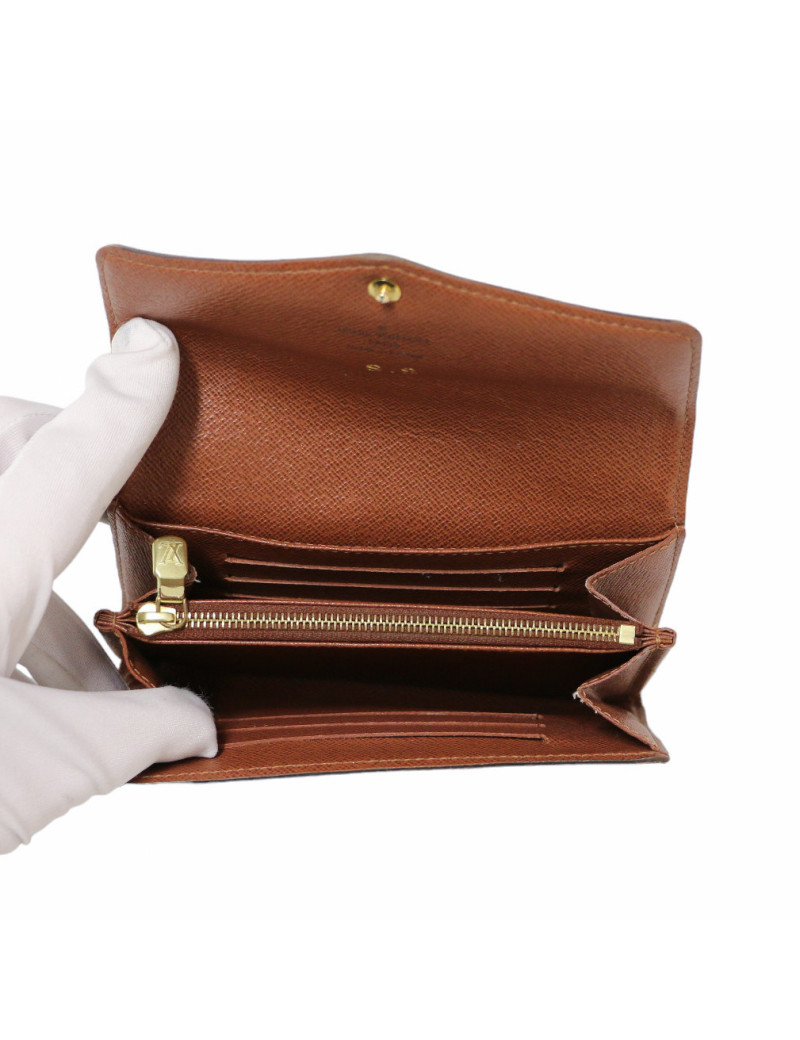 Wallet LOUIS VUITTON toile Monogram