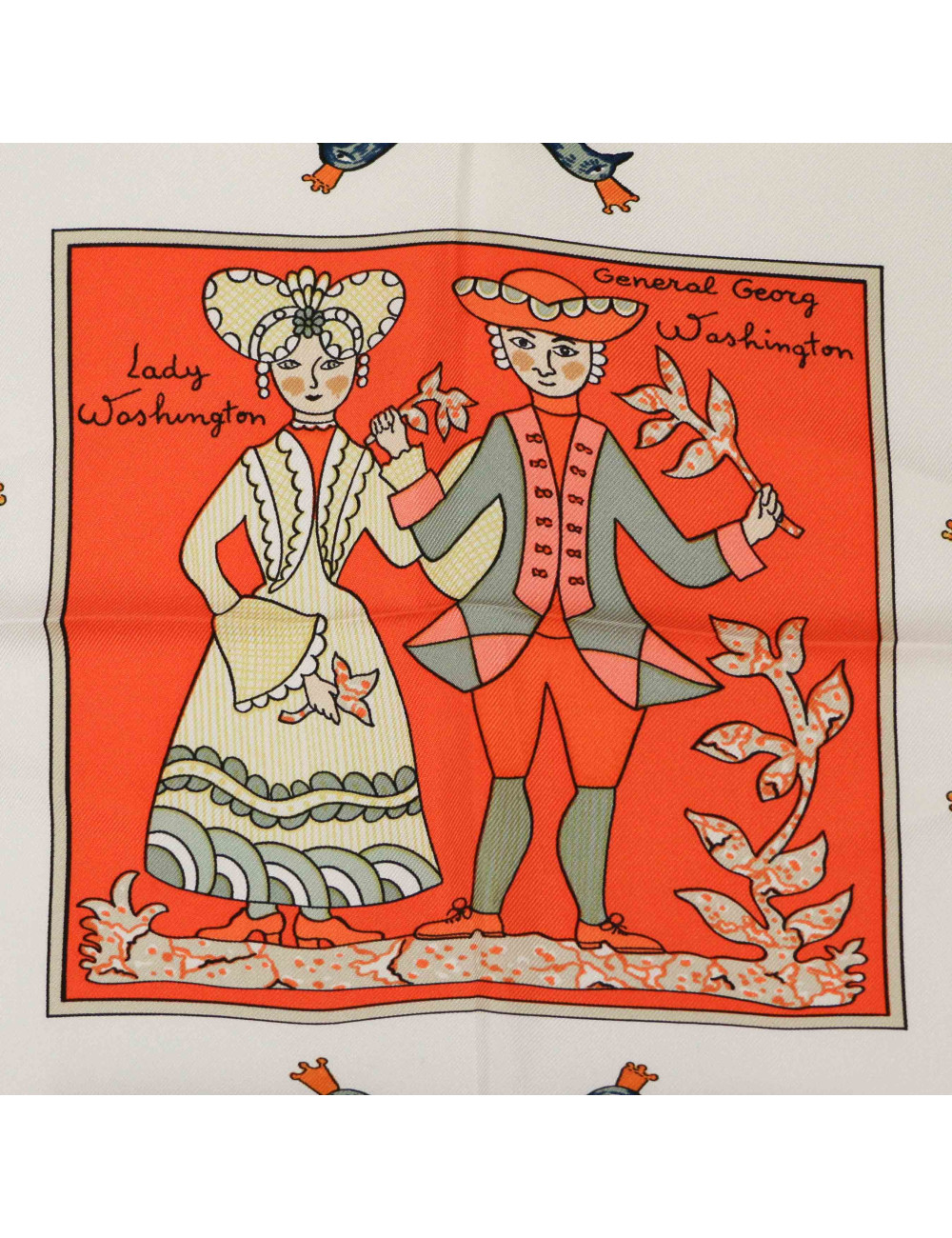 Carré Early América HERMES