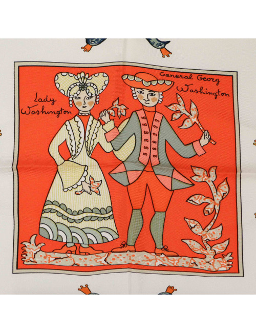 Carré Early América HERMES