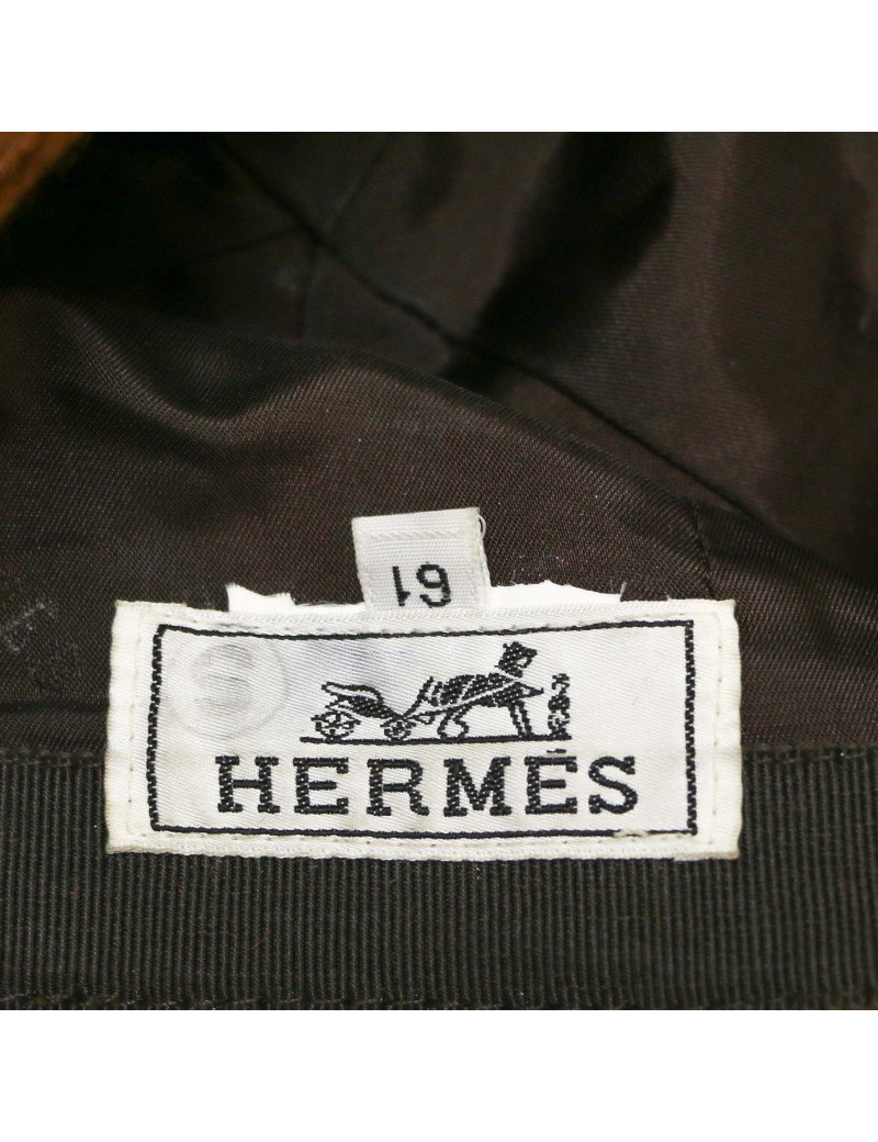 Casquette T 61 HERMES cachemire Homme