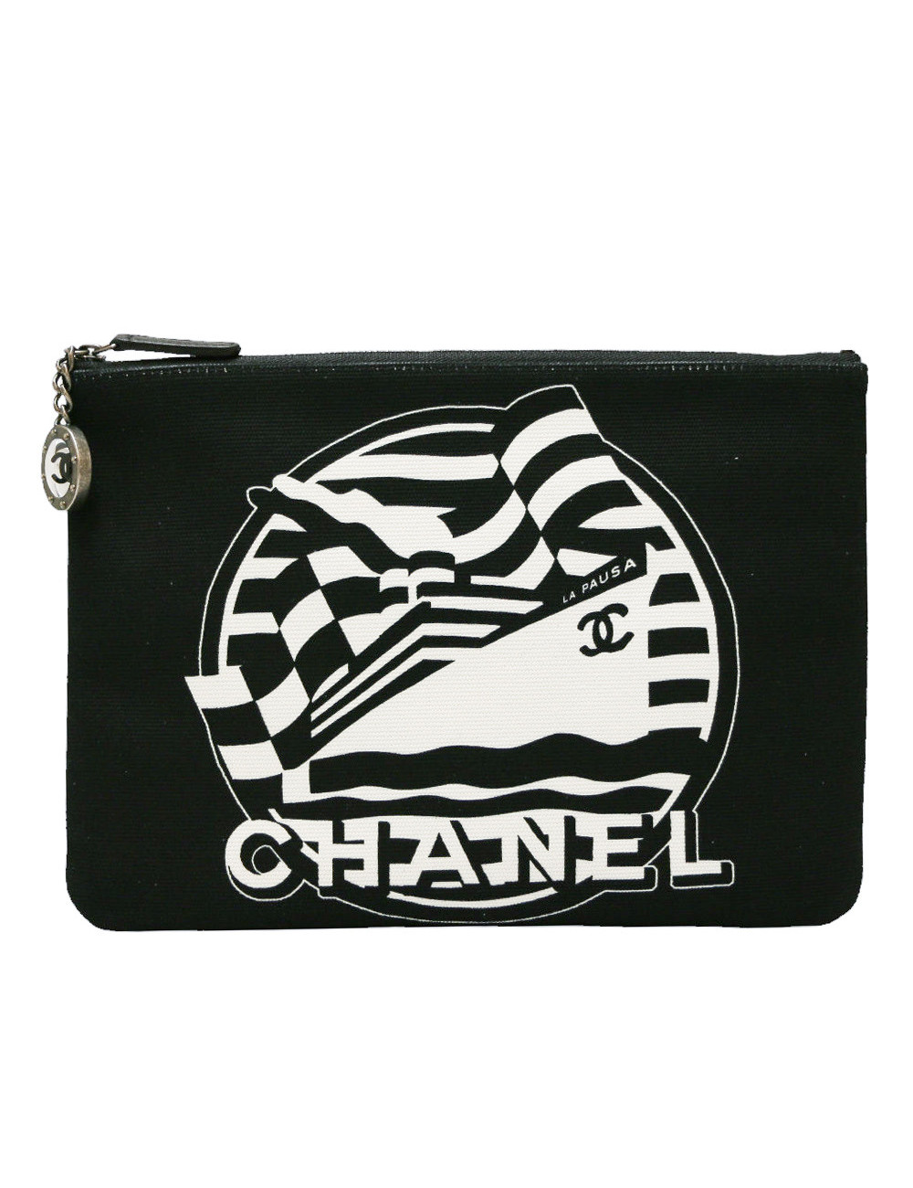 Pochette La Pausa CHANEL toile