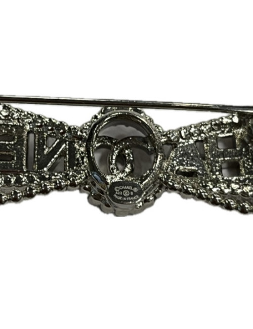 Broche CHANEL noeud 