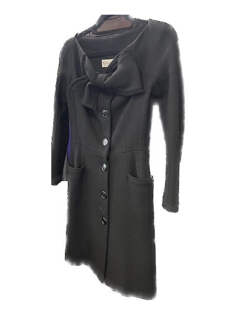 Robe T 38 DIOR laine noire