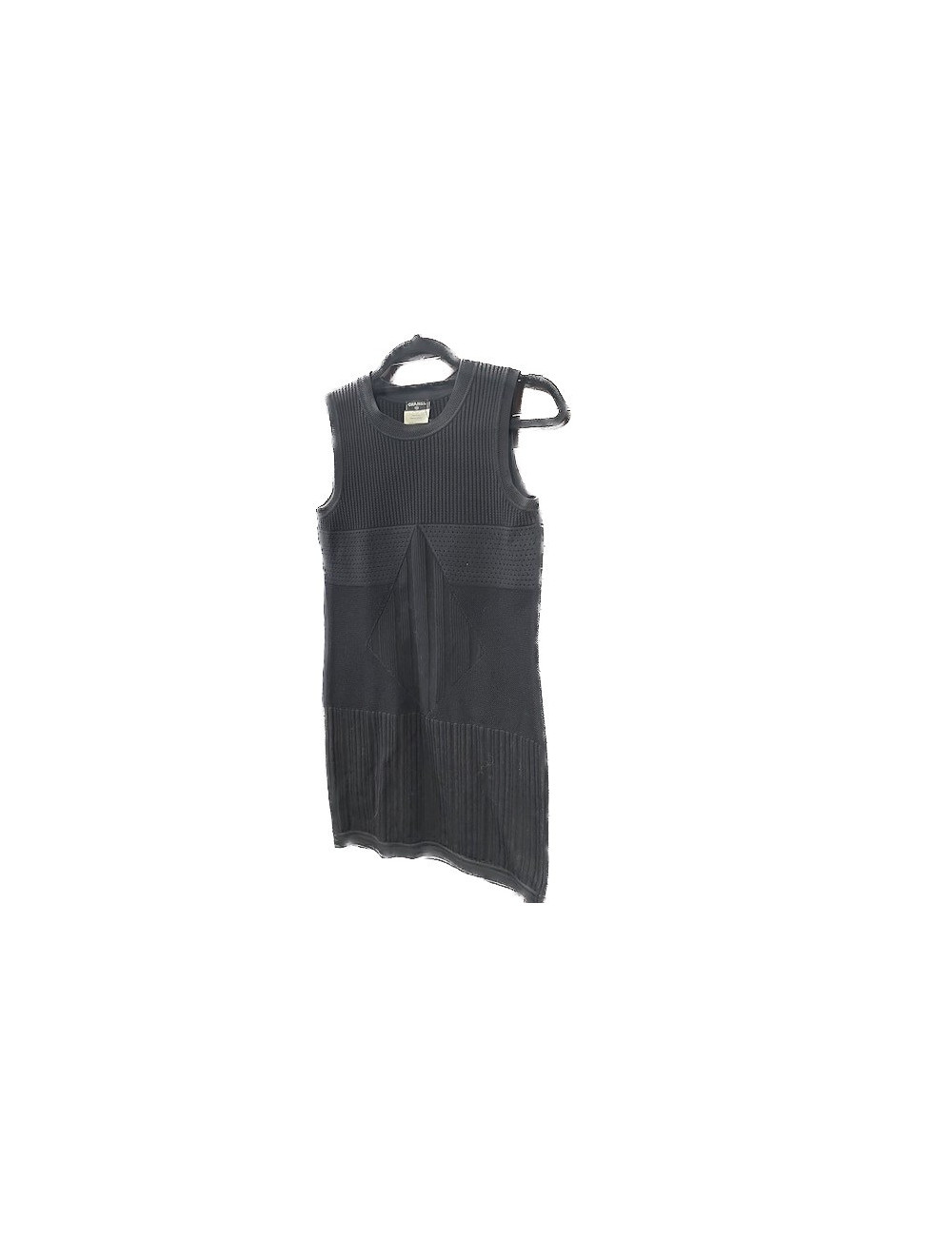 Robe sans manches CHANEL T 36 noire