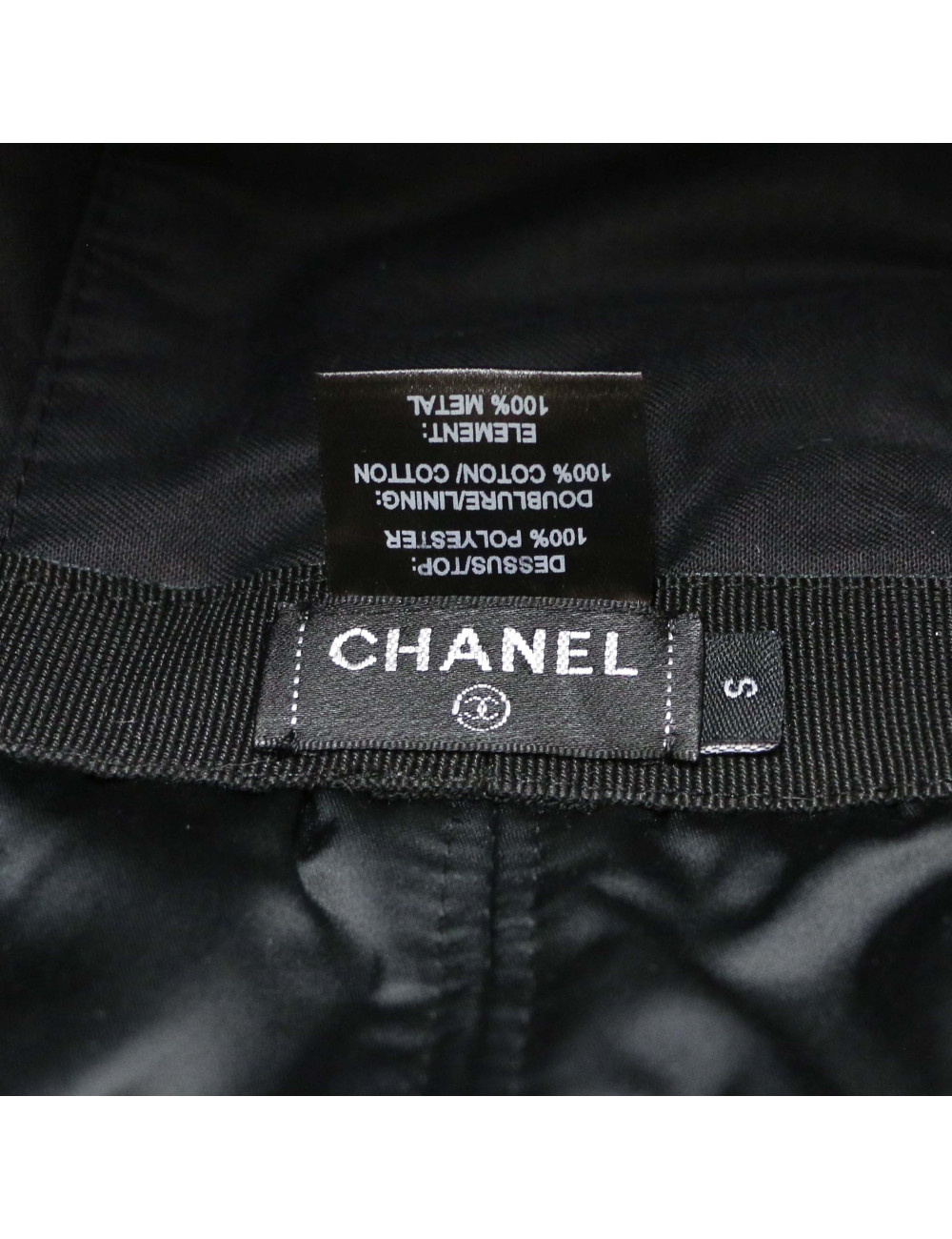 CHANEL Coco Neige chapka size small