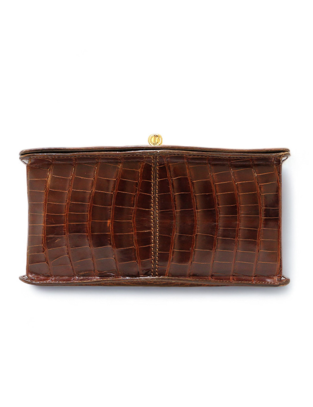 Mini sac CARTIER crocodile tabac