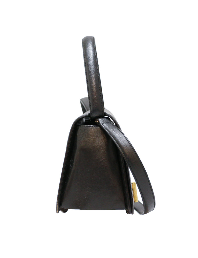 Vintage CARTIER black leather Bag