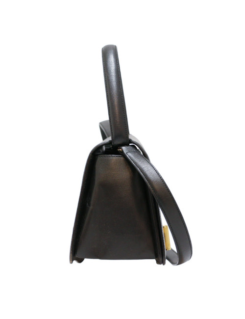 Vintage CARTIER black leather Bag