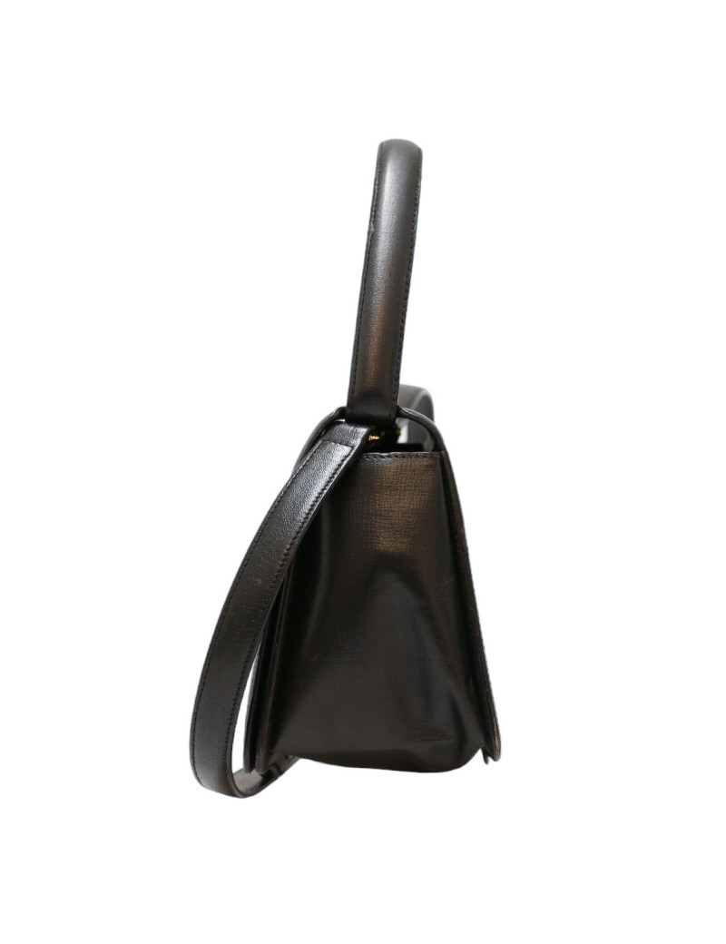 Vintage CARTIER black leather Bag