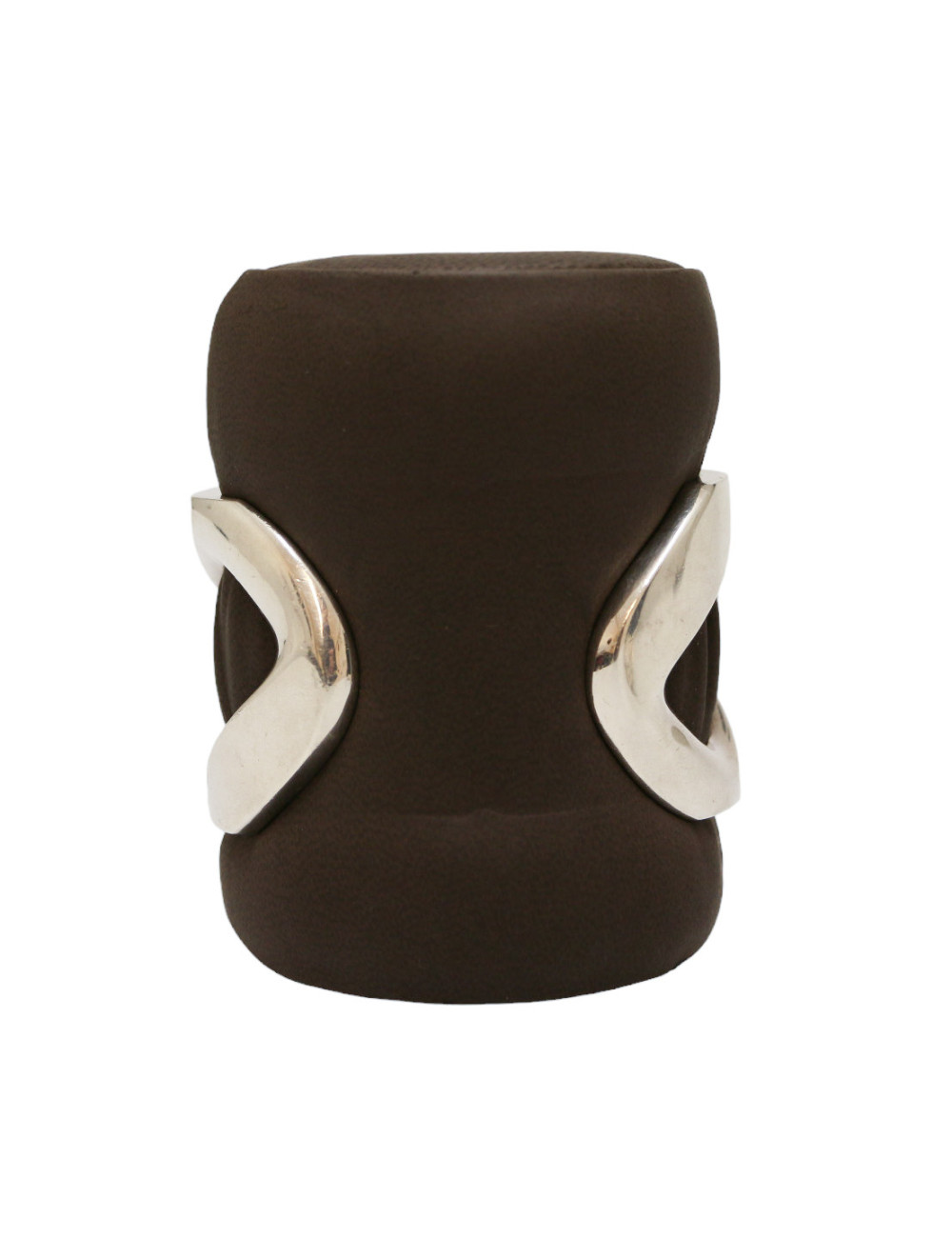 Manchette HERMES argent