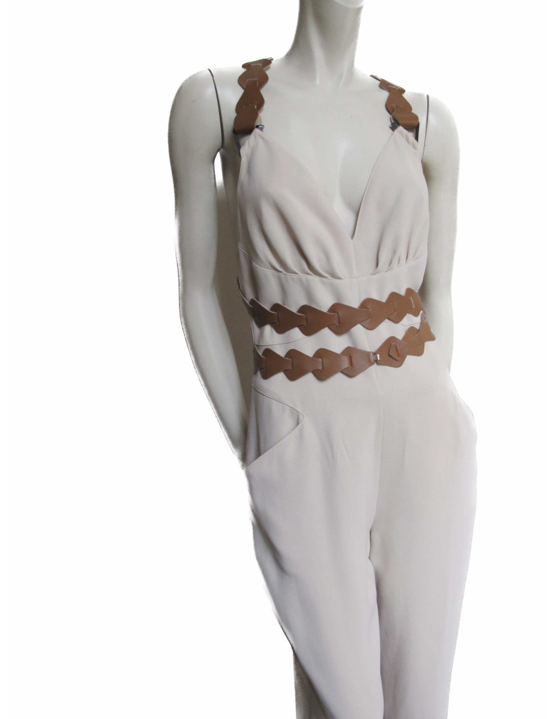 salopette THIERRY MUGLER couture ecru