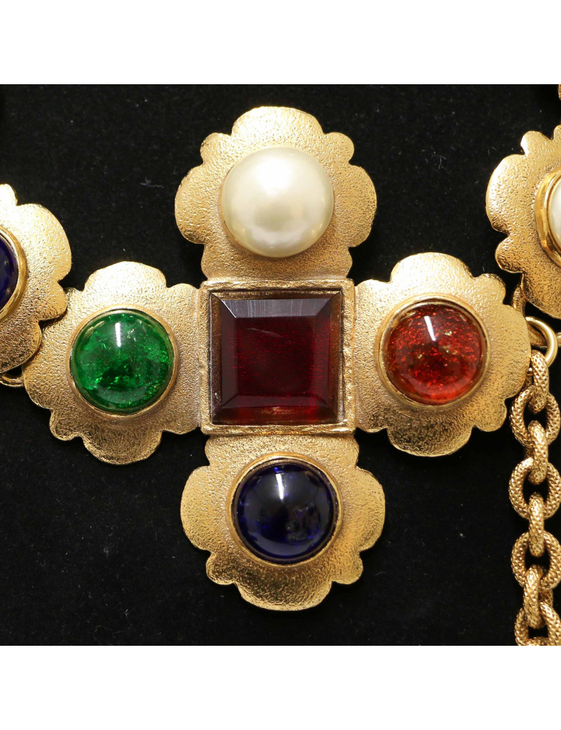 Ceinture sautoir CHANEL Couture 1986