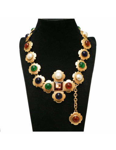 Ceinture sautoir CHANEL Couture 1986 2