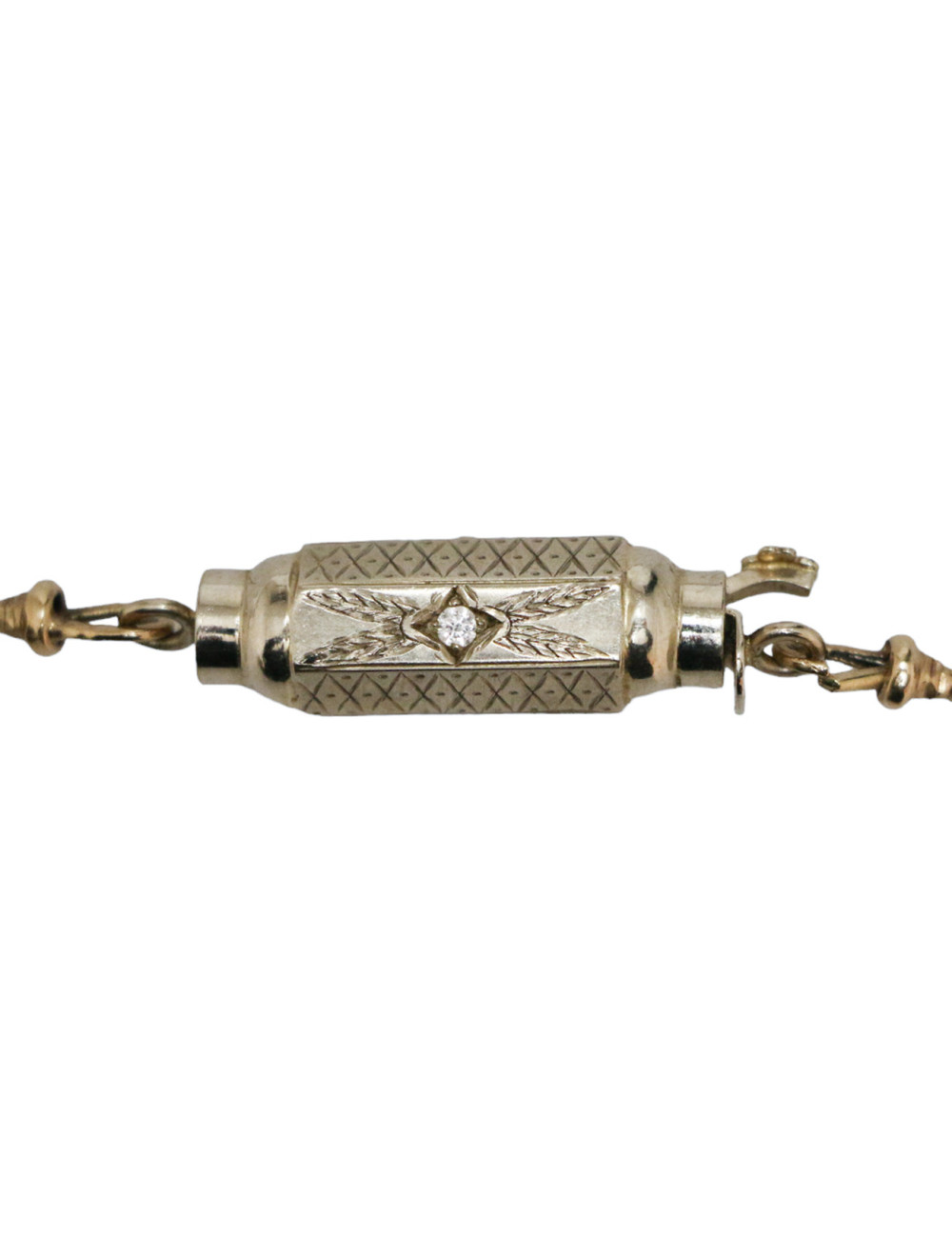 Collier Marie LICHTENBERG or jaune et diamants