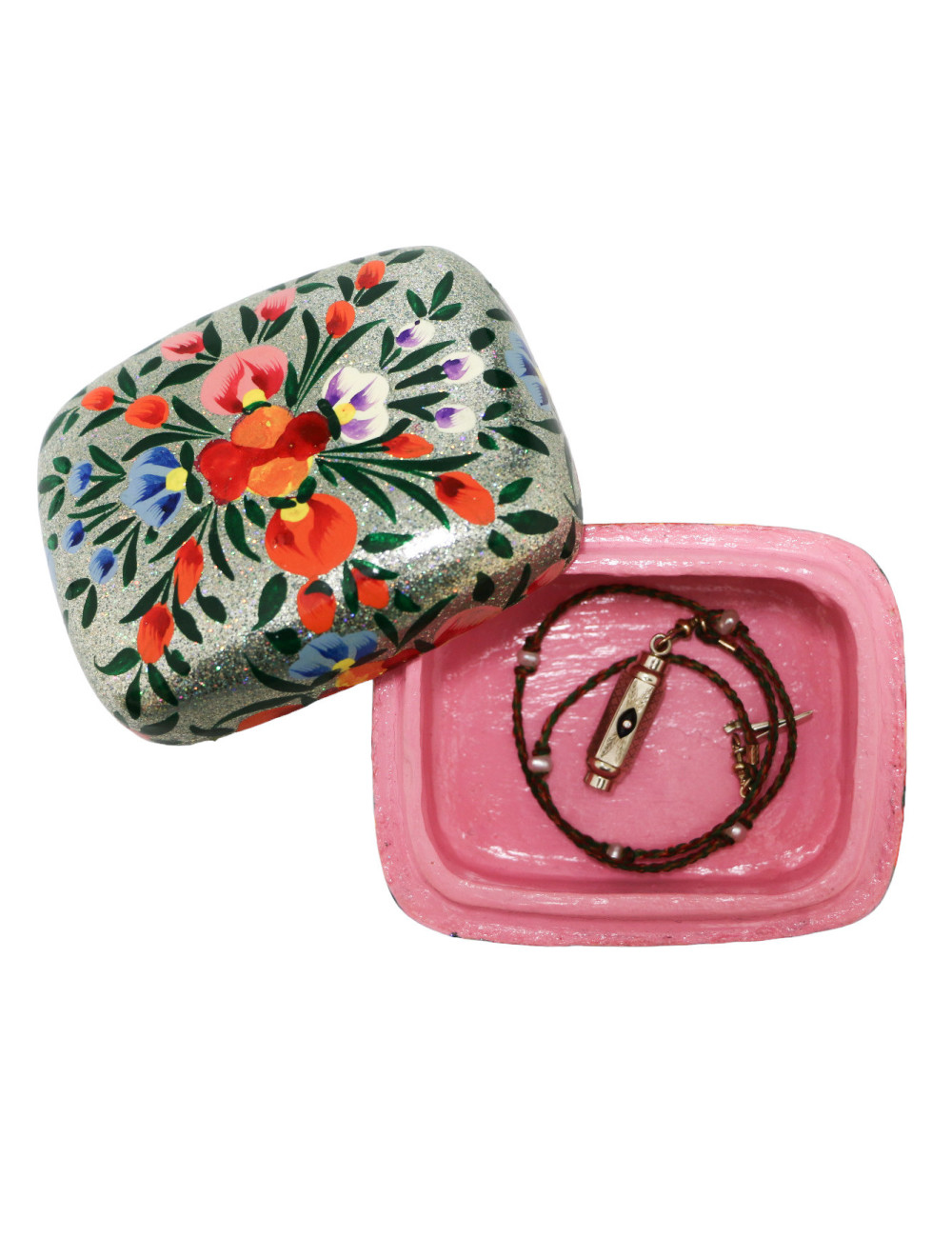 Collier Marie LICHTENBERG or jaune et diamants