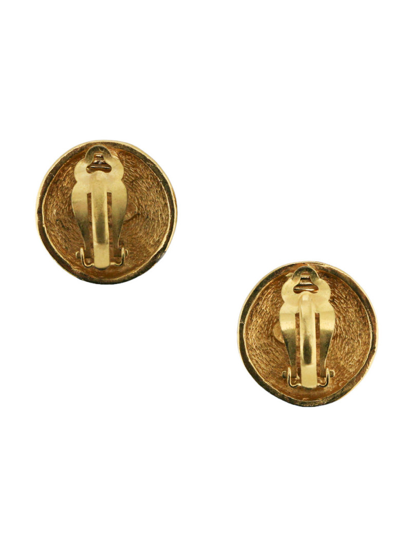 Clips vintage CHANEL ronds