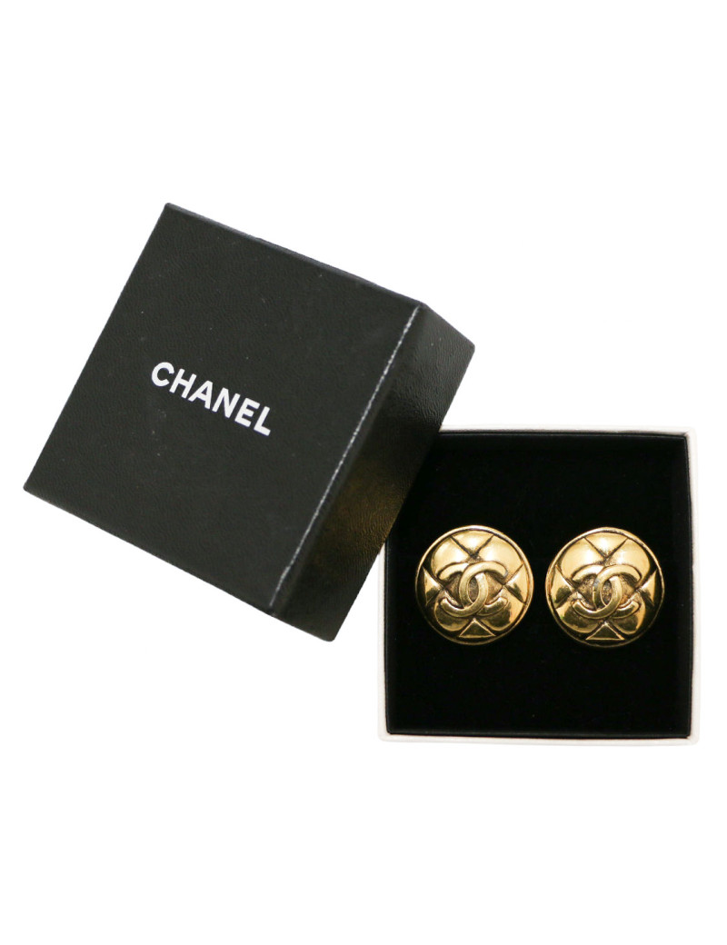 Clips vintage CHANEL ronds
