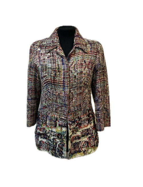 Veste CHRISTIAN LACROIX tweed multicolore