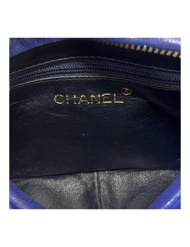 CHANEL Vintage blue Mini Camera