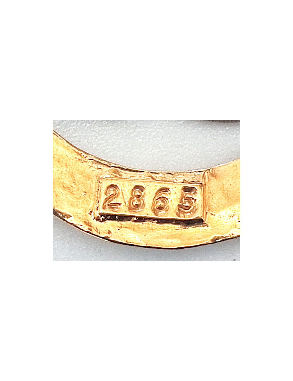 CHANEL vintage gold pendant clip-on earrings