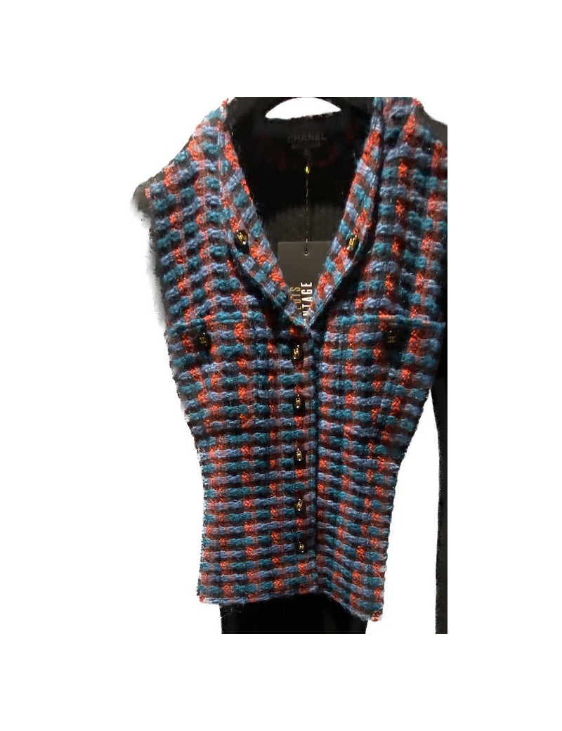 Robe gilet T 38 CHANEL