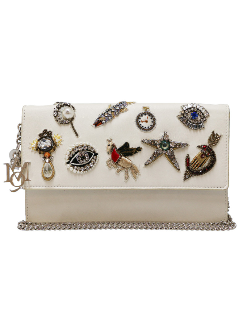 Sac bijou ALEXANDER McQUEEN blanc