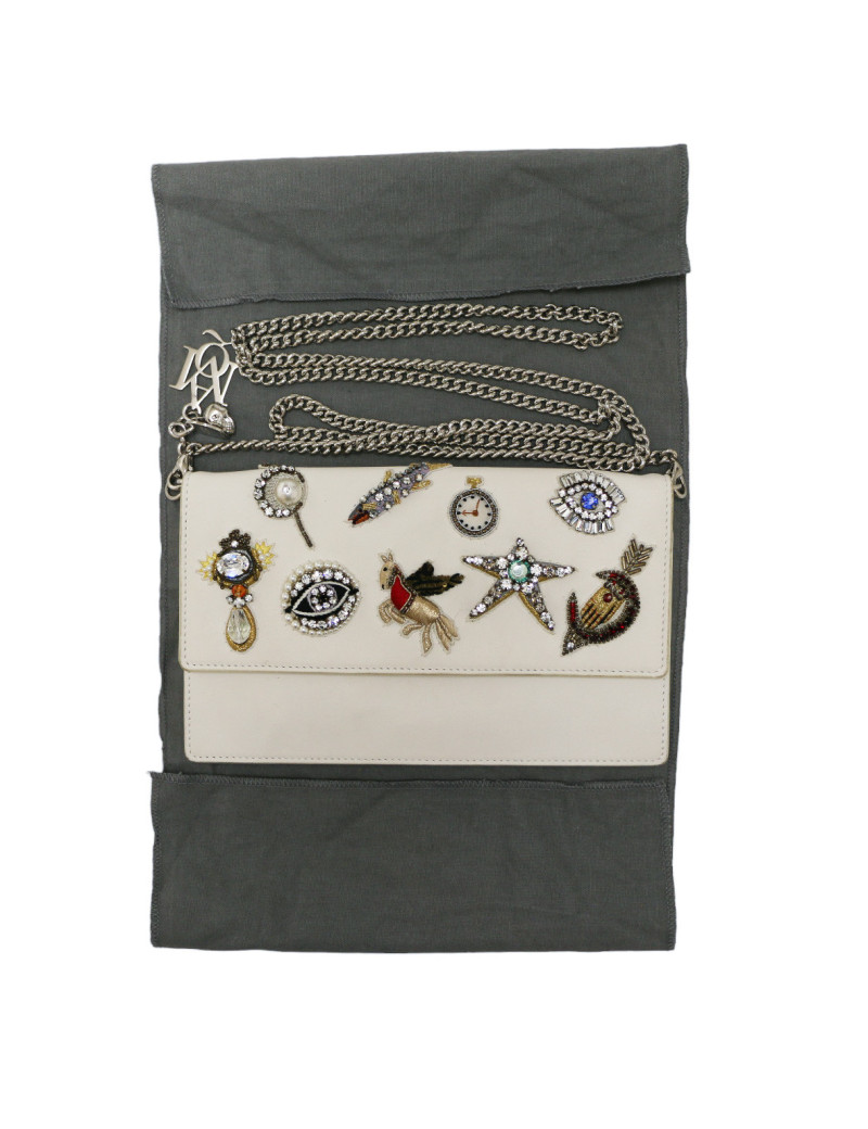 White ALEXANDER McQUEEN Jewel Bag