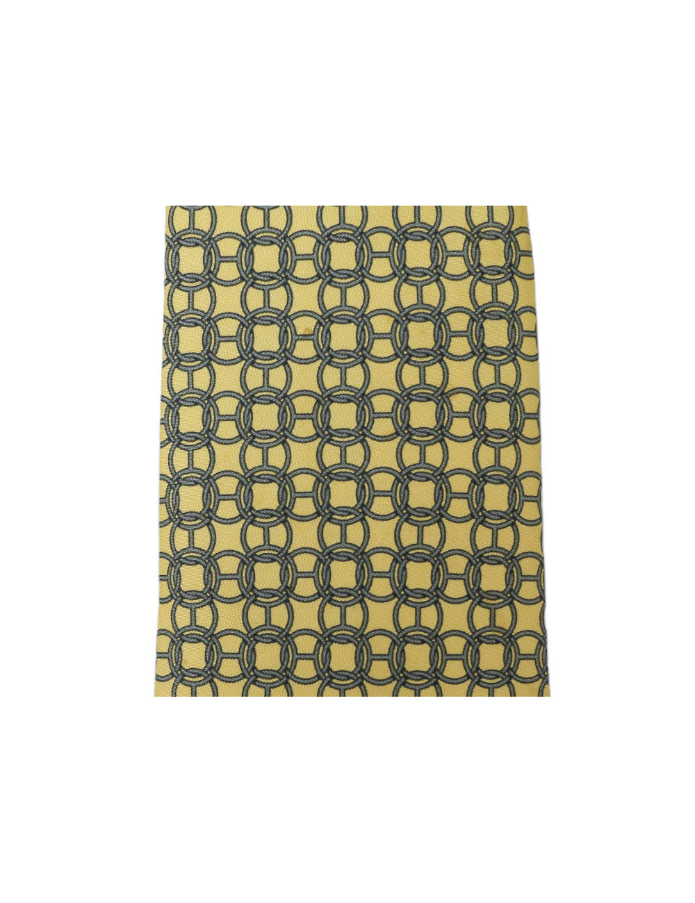 Cravate HERMES jaune