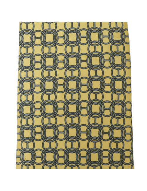 Cravate HERMES jaune