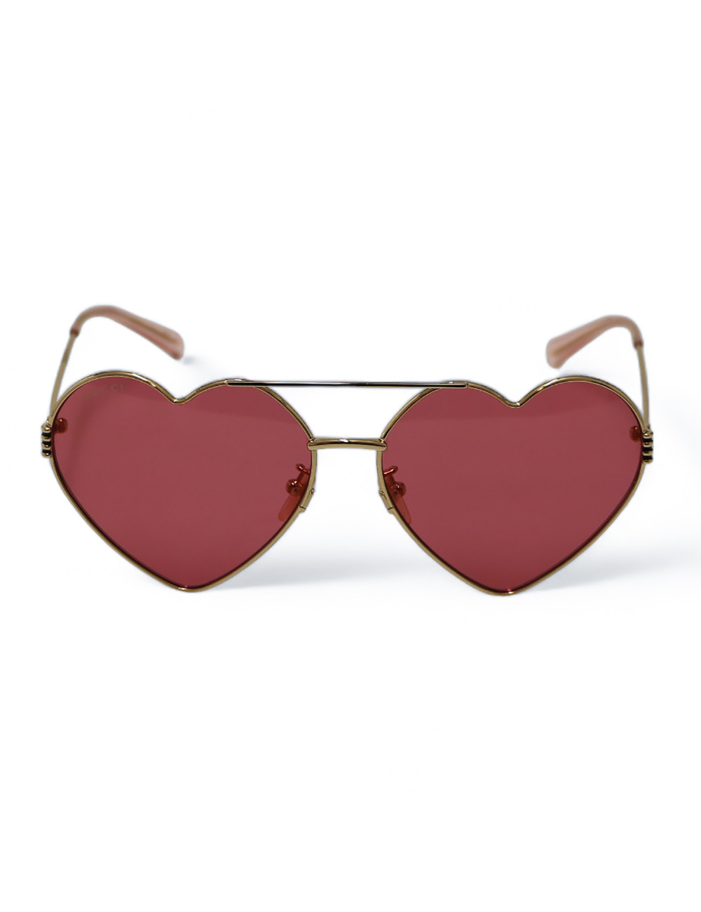 Lunettes de soleil GUCCI coeur 