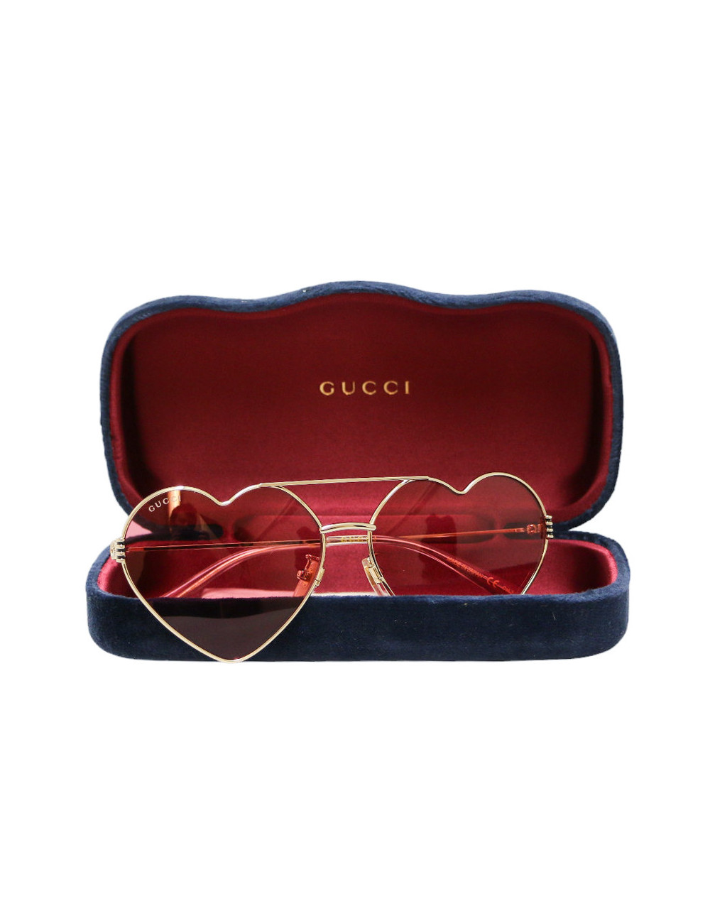 Lunettes de soleil GUCCI coeur