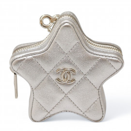 Chanel Metallic lamb leather Star Charm
