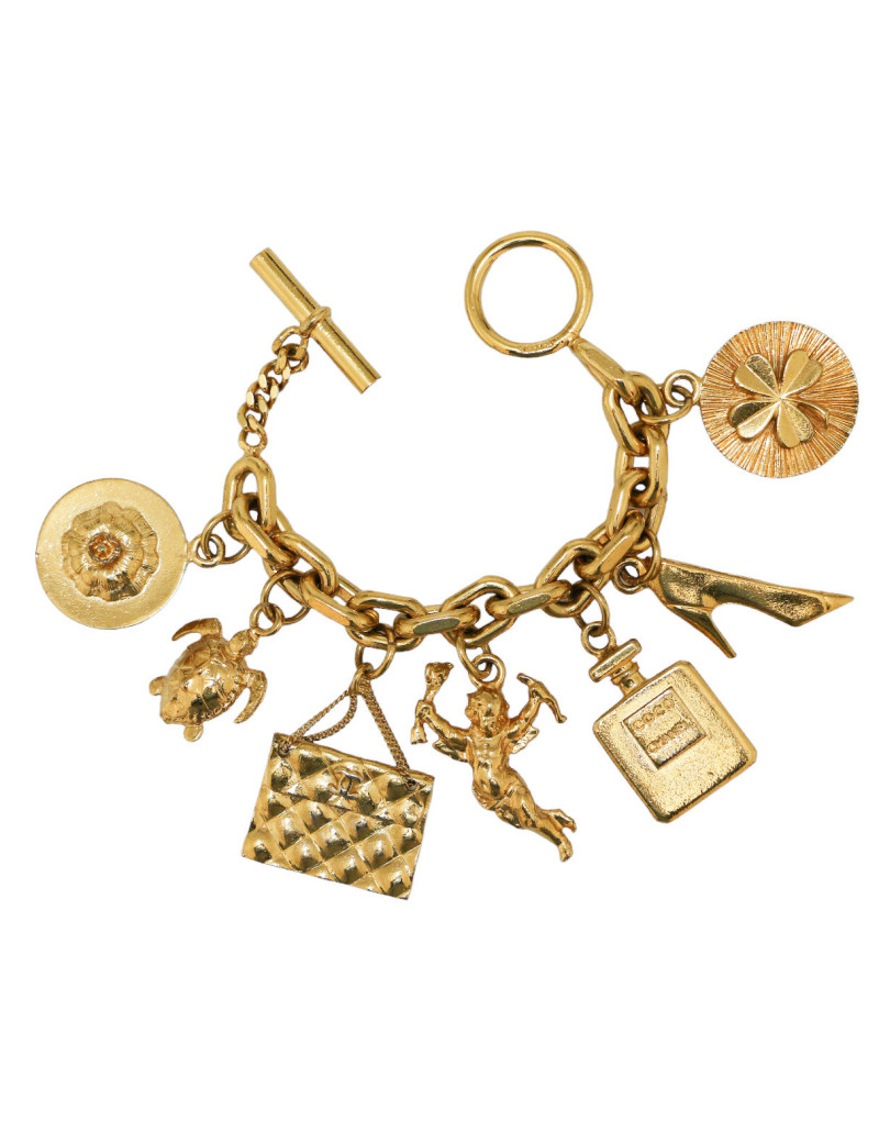Bracelet charms CHANEL vintage