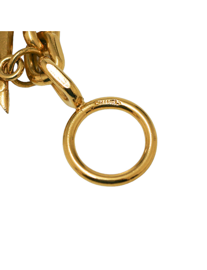 CHANEL vintage charm bracelet
