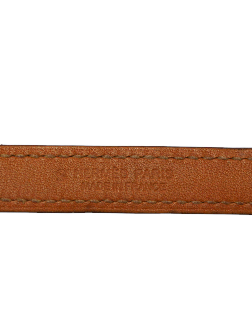  HERMES Bracelet Rivale double Capucine