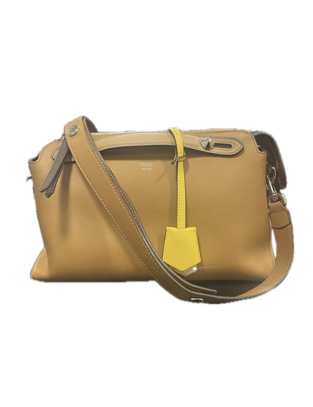 Sac FENDI By the Way cuir bicolore 