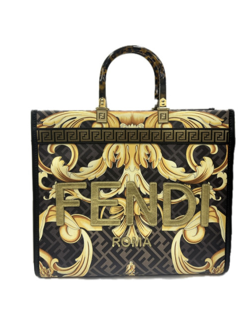 Tote bag FENDI collaboration VERSACE