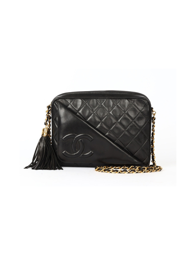 Caméra vintage CHANEL noir
