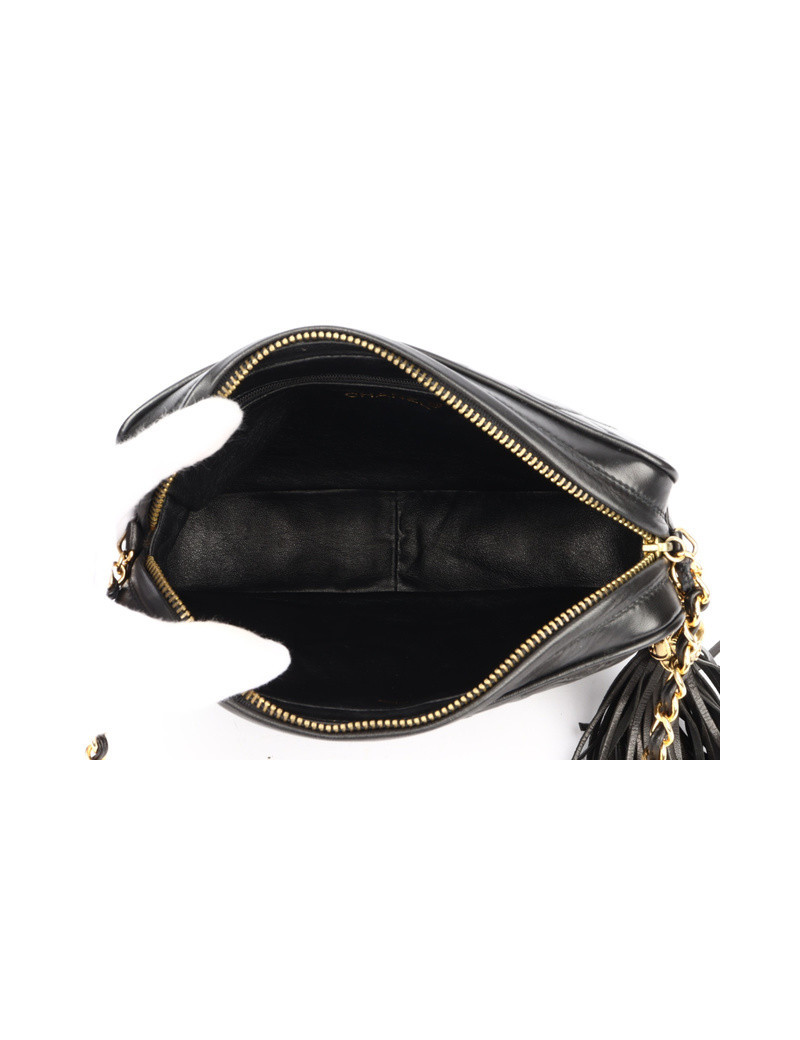 Caméra vintage CHANEL noir