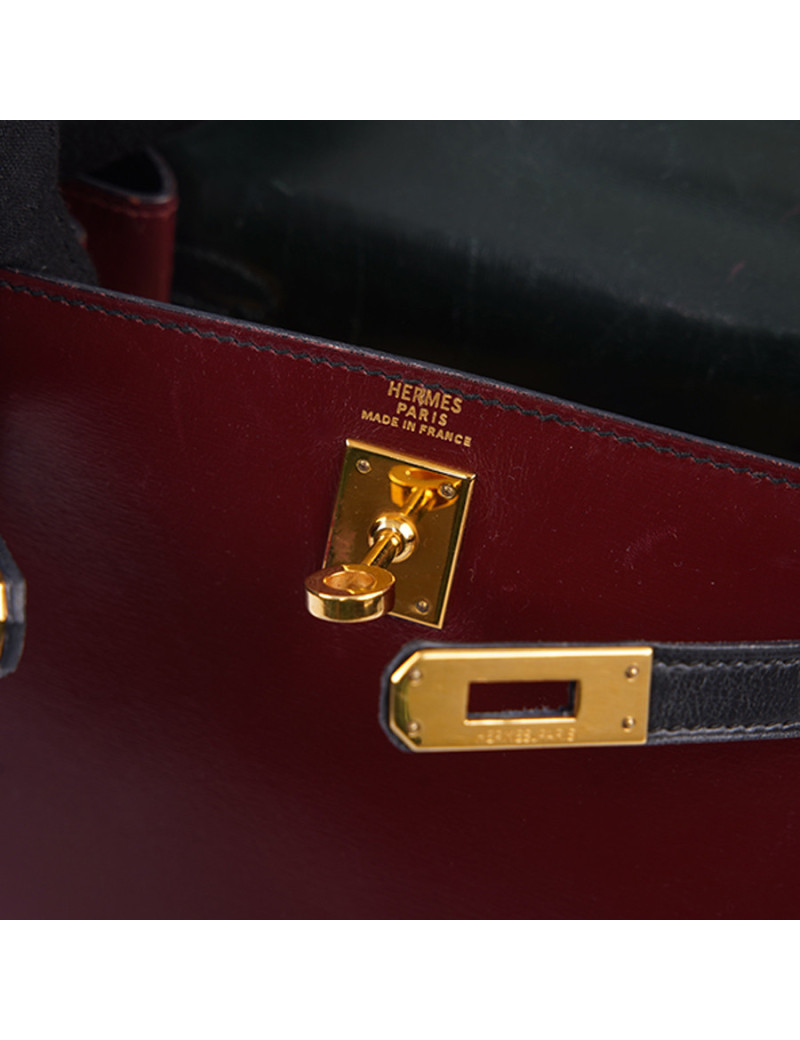 Mini Kelly HERMÈS box tricolor