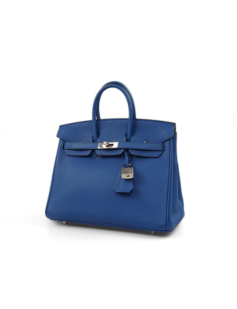 HERMES Birkin bag  25 Togo Royal blue