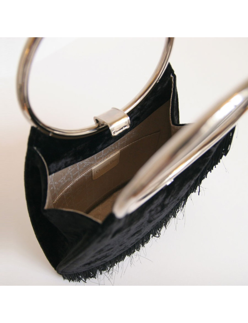sac du soir CHRISTIAN DIOR noir