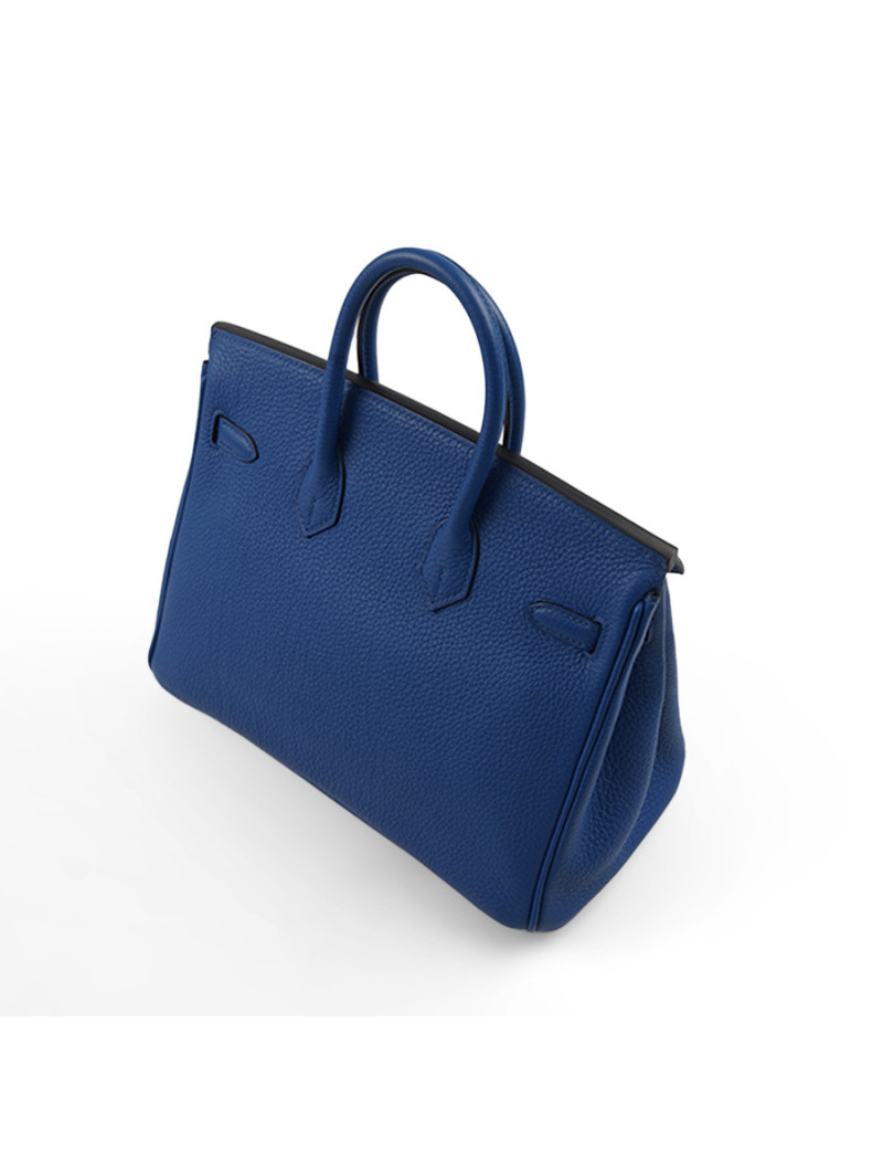 HERMES Birkin bag  25 Togo Royal blue