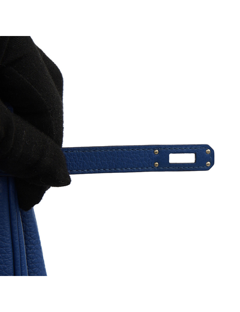 HERMES Birkin bag  25 Togo Royal blue