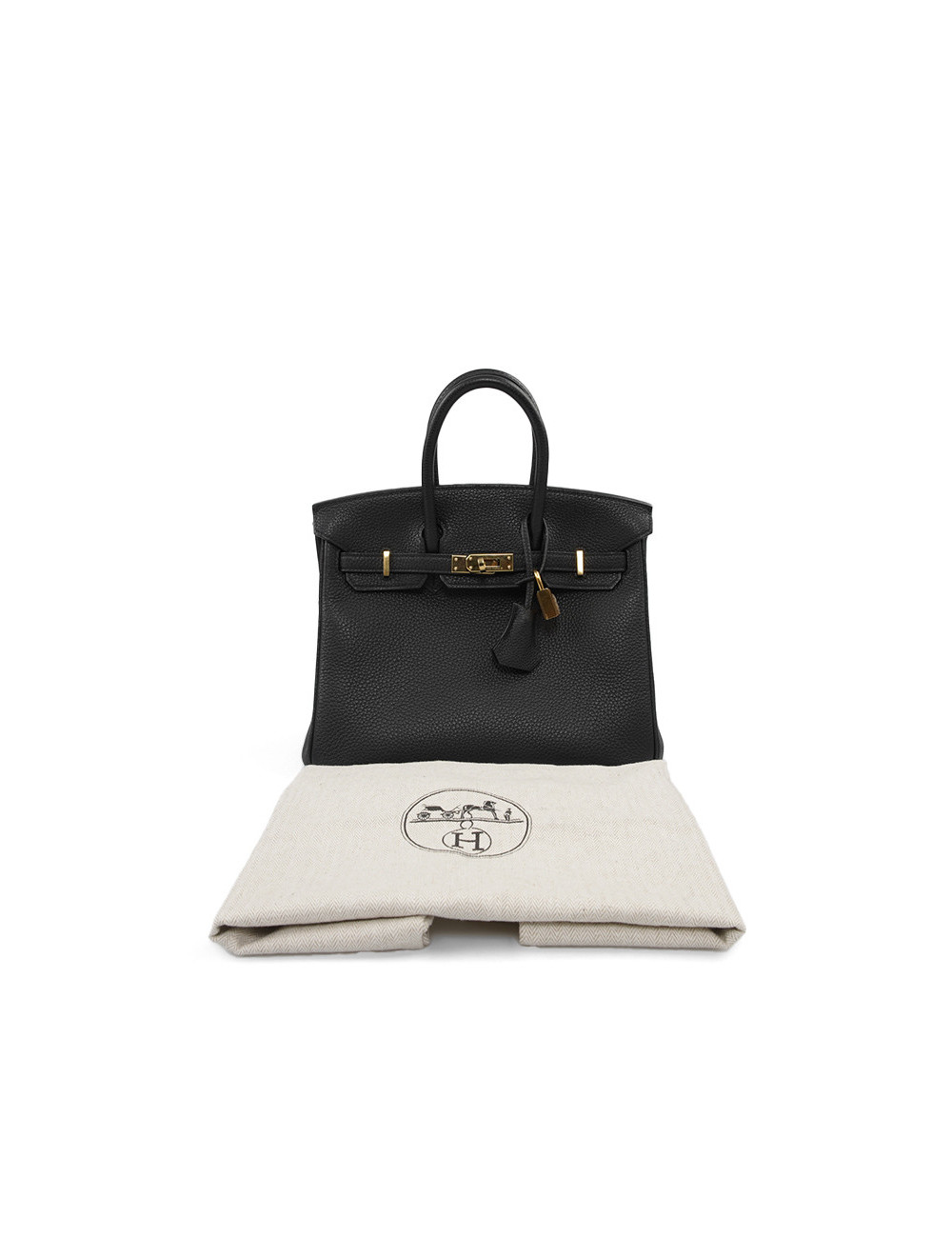 Birkin 25 HERMES Togo black