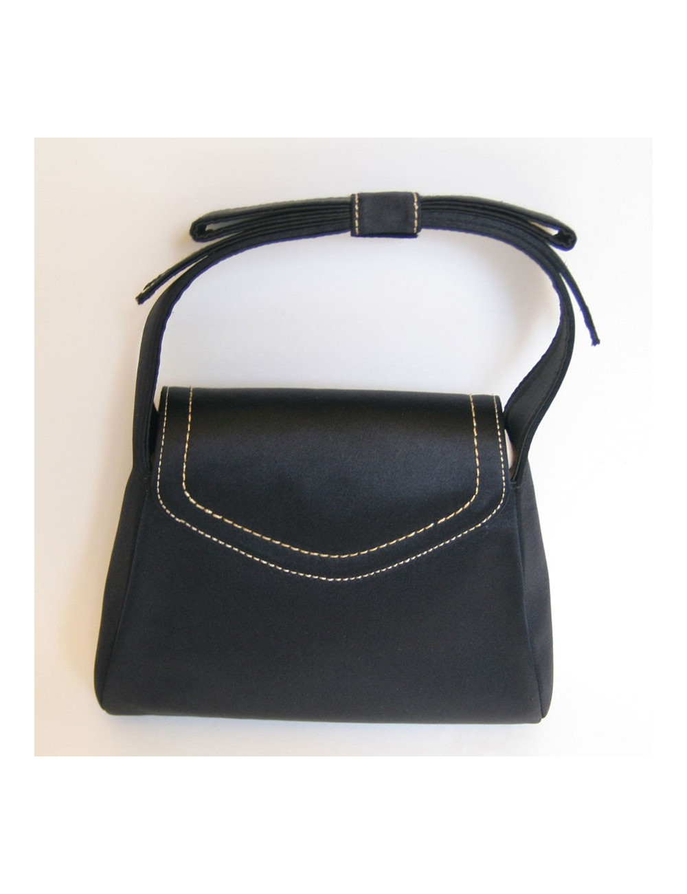 sac du soir CHRISTIAN LACROIX satin noir